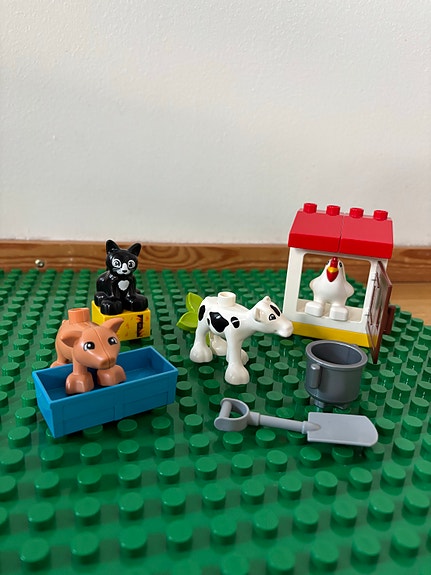 Täydellinen Lego Duplo Maatilan eläimet