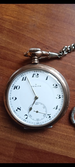Vintage Zenith Hopea taskukello