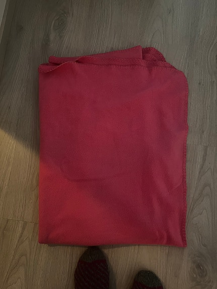 Fleece huopa pinkki