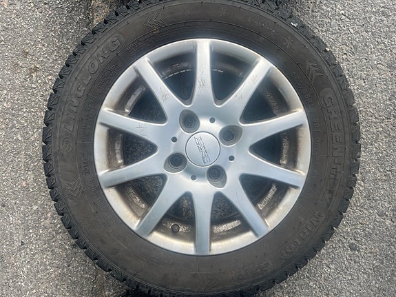 Talvirenkaat titaanivanteilla 185/65R14 4x108