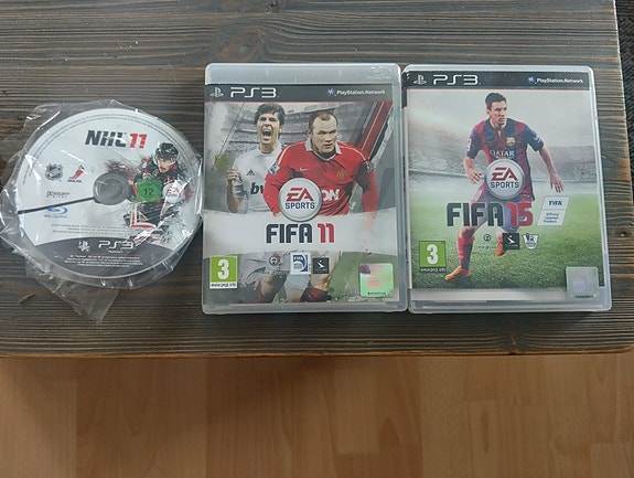 Fifa 15 + Fifa 11 + Nhl 11