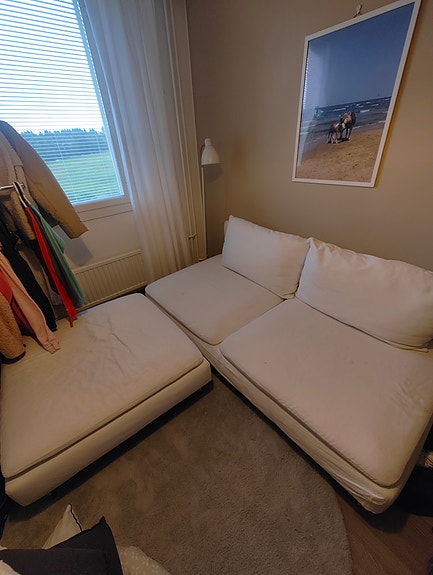 Ikea söderhamn sohva+rahi