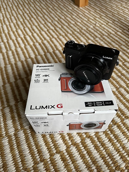 Panasonic Lumix G järjestelmäkamera musta