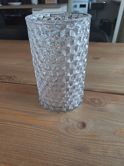 Riihimäen lasi maljakko
