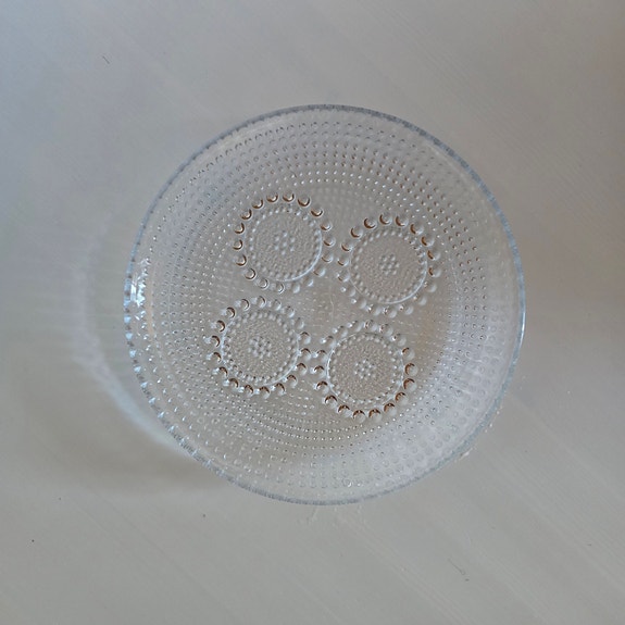 Riihimäen lasi Nanny Still Grapponia-lautanen ⌀ 22,5 cm