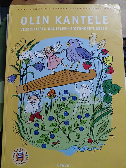 Olin kantele - viisikielisen kanteleen soitto-opas