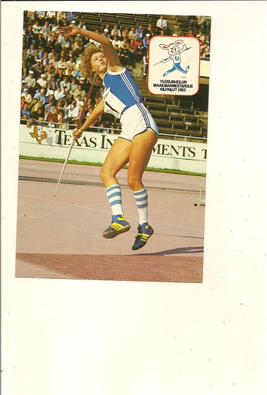 Postikortit, yleisurheilun mm 1983