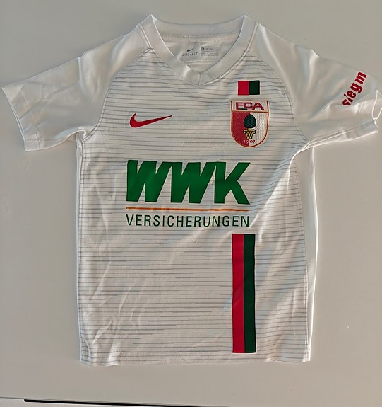 FC Augsburg - virallinen lasten fani- / pelipaita