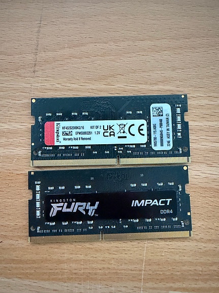 Kingston Fury Impact DDR4 RAM-muistit kannettavalle