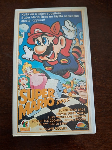 Super mario bros vhs