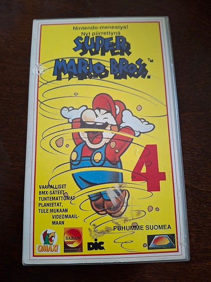 Super mario bros 4 vhs.