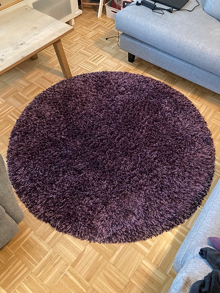 Pyöreä nukkamatto