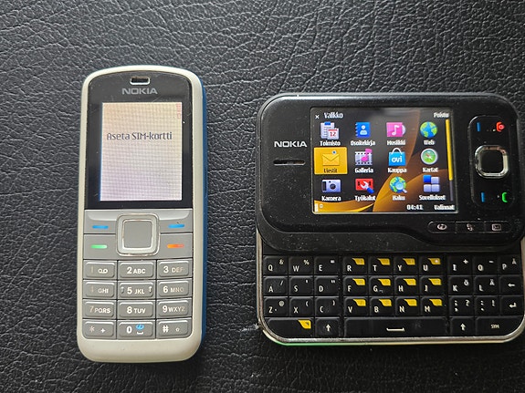Nokia 6760slide ja 6070 kännykät