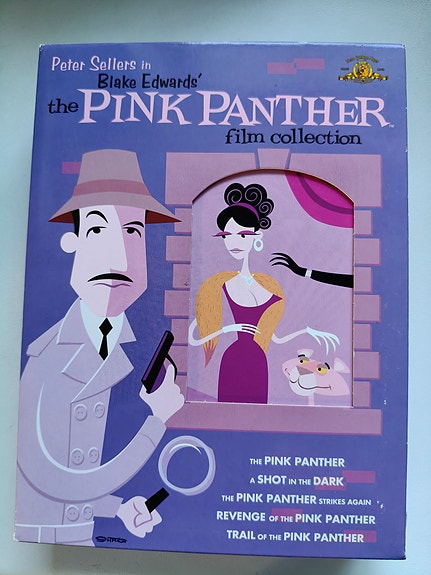 The Pink Panther film collection 6 DVD keräilyboksi
