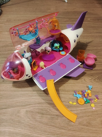 Littles Pet Shop lentokone