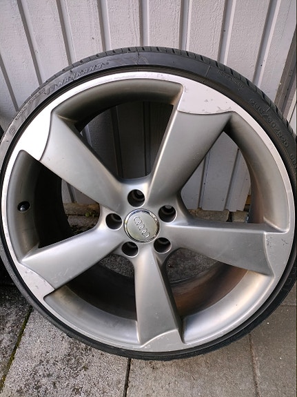 Audi Rotor 20" ET45 + spacerit pultit