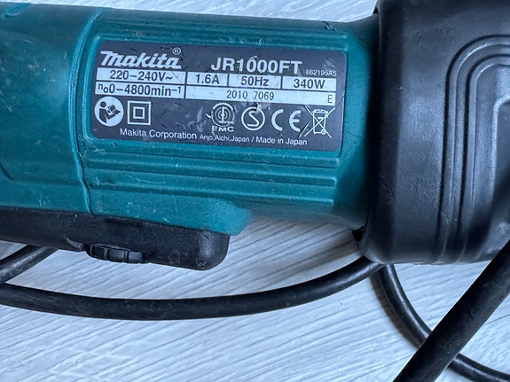 Makita JR1000FT pistosaha 340W