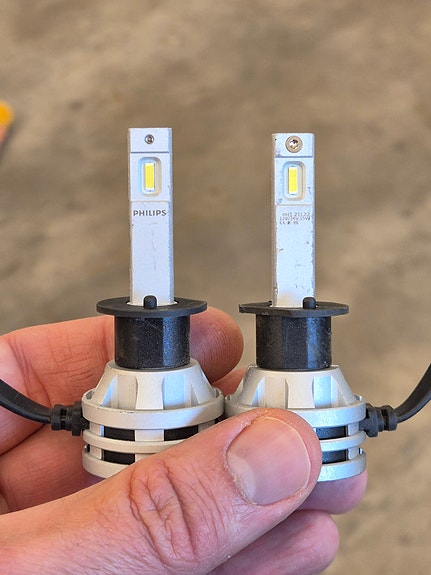 Philips H1 led polttimot 2 kpl