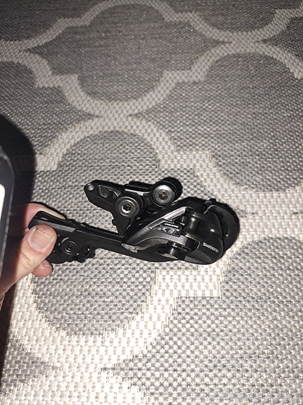 Shimano xt rd 8000 10s takavaihtaja