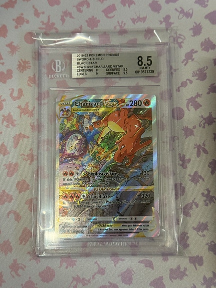 Pokemon Charizard VSTAR SWSH262 BGS8.5