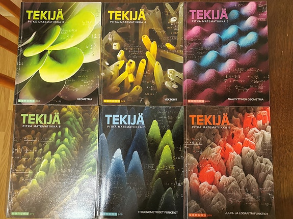 Tekijä pitkä matematiikka 3–8 oppikirjasarja