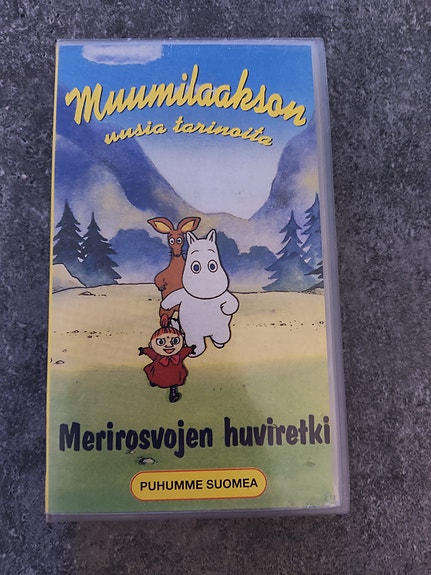 Muumilaakson uusia tarinoita VHS Merirosvojen huviretki suomeksi