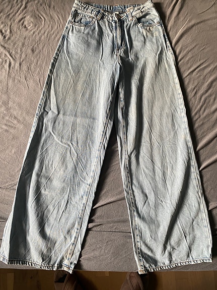 Tom Tailor leveälahkeiset farkut 158
