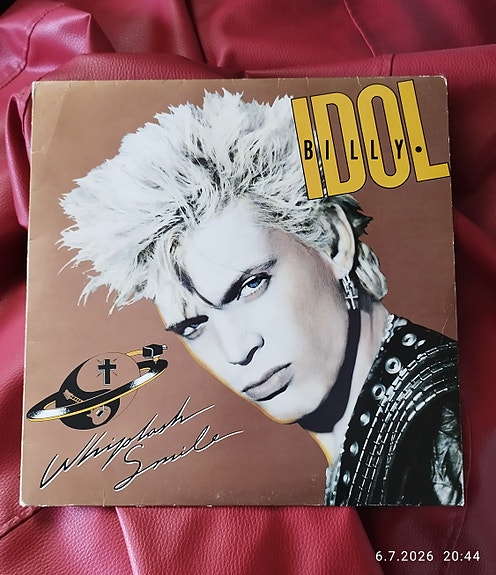 Billy Idol Whiplash Smile LP 1986