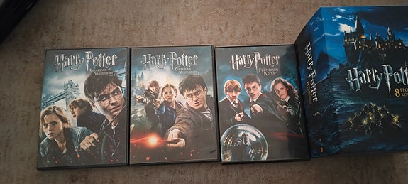 Harry Potter, Marilyn Monroe, Cary Grant ja muita DVD-elokuvapaketti colleteja