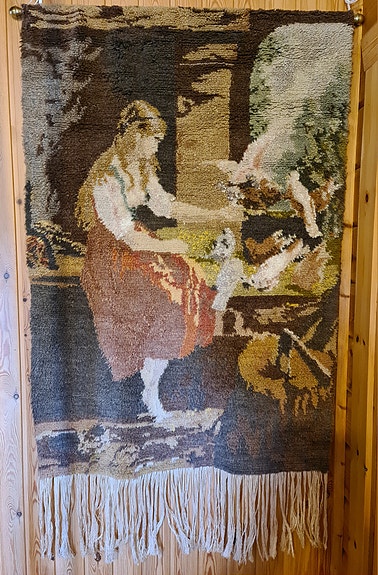 Kaunis vanha ryijy