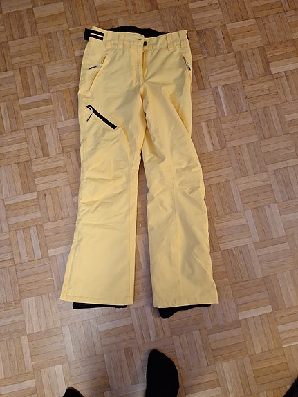 Icepeak lasketteluhousut koko 34 keltainen