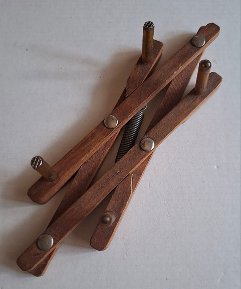 Puinen pannunalunen, haitarimalli 1950/1960-luku