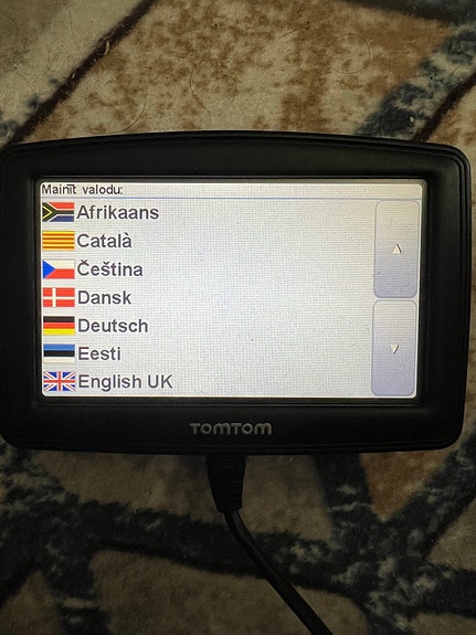 TomTom autonavigaattori