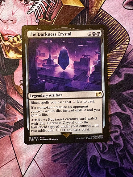 Magic the Gathering The Darkness Crystal -kortti