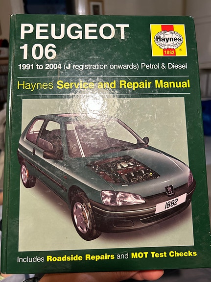 Haynes Peugeot 106 huolto- ja korjausopas 1991–2004 bensiini ja diesel