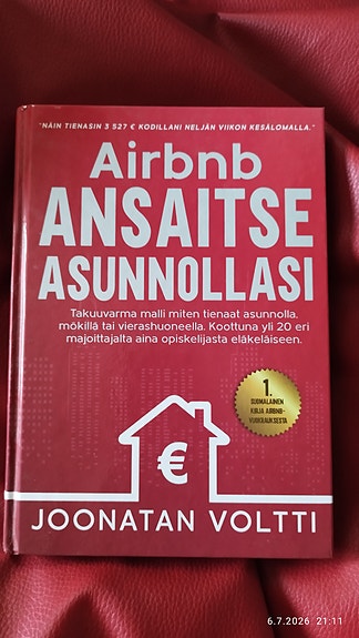 Airbnb Ansaitse asunnollasi-kirja
