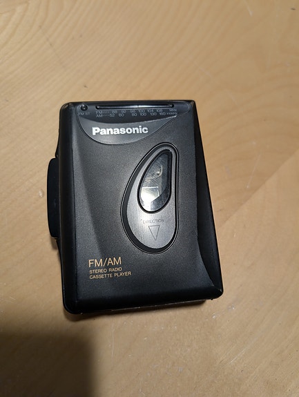 Panasonic FM/AM Stereo Radio kasettisoitin