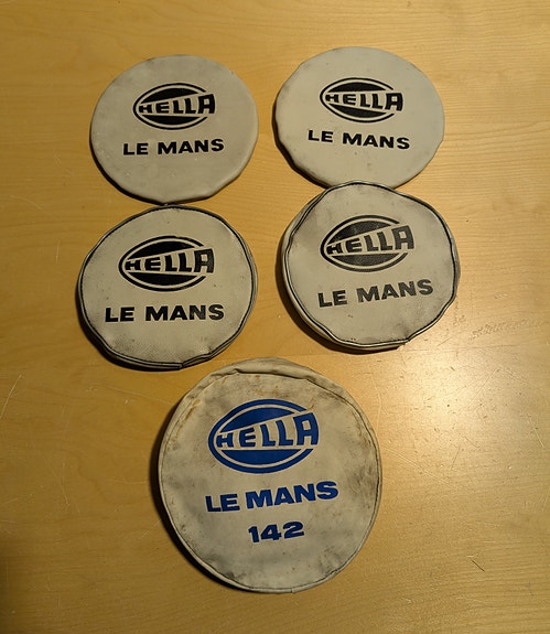 Hella Le Mans lisävalojen suojahuput (5 kpl)