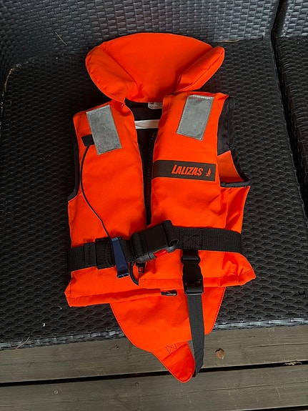 Lalizas lasten pelastusliivi oranssi 15-30 kg