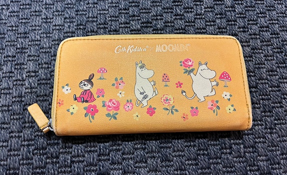 Muumi Cath Kidston naisten iso lompakko