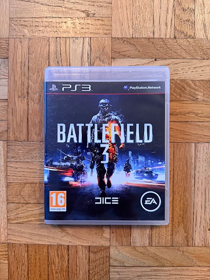PlayStation 3 Battlefield 3 -peli