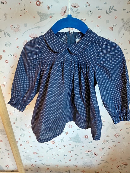 Kotimainen mekko koko 68cm
