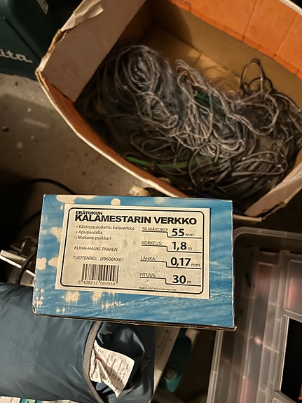 3 Kalamestarin verkkoa 55 mm 30 m