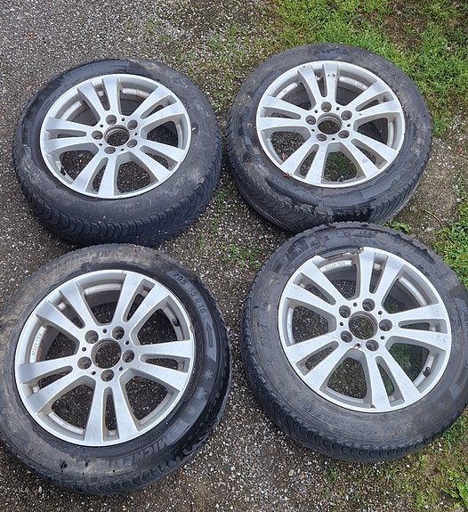MB vanteet 7x16" 5x112 ET48 Yksi rikki