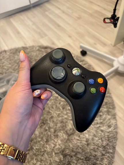 Xbox 360 langaton ohjain musta
