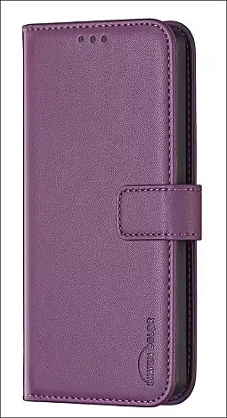 Samsung Galaxy A17 / Samsung Galaxy A26  - Violetti lompakkomallinen suojakuori