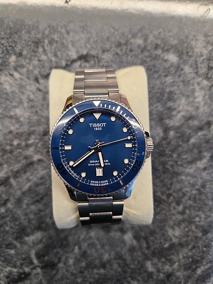 Tissot Seastar 1000, sininen