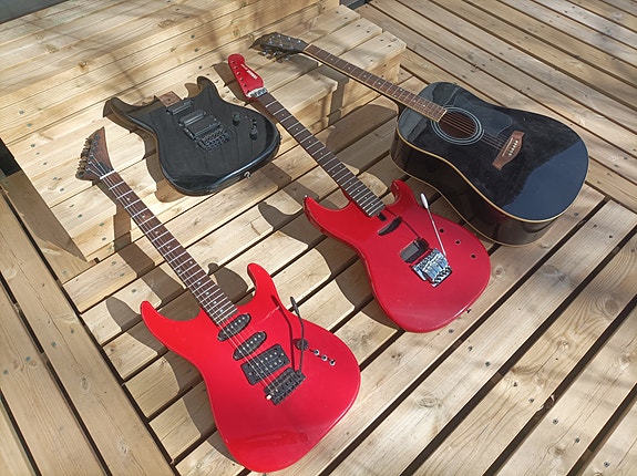 Yamaha SE250 ja Ibanez akustinen projektit