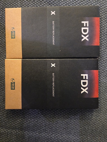 2kpl laadukkaita iPhone x FDX akkua