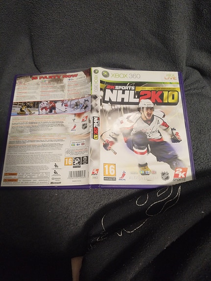 Xbox 360 NHL 2K10 jääkiekkopeli